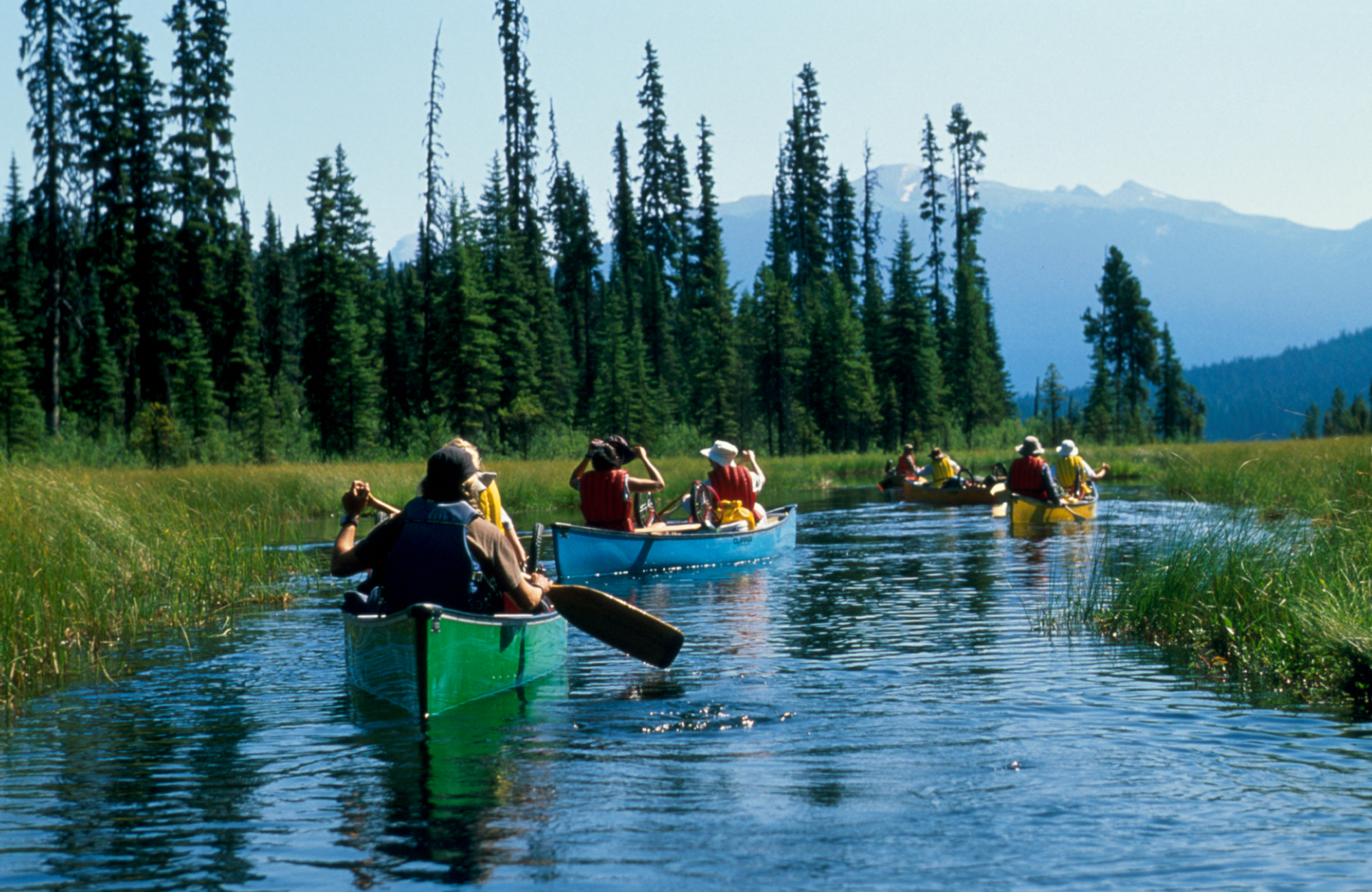 canoe trips british columbia