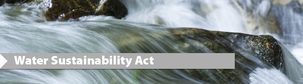 Water Sustainability Act